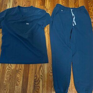Figs Mens Scrubs Set - XS